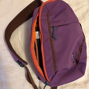 Cotopaxi Purple and Orange Crossbody Bag